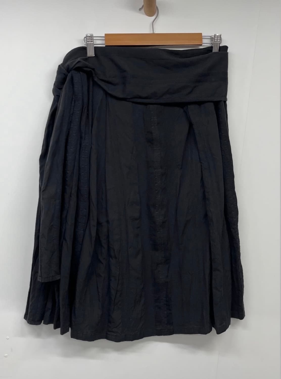 yohji yamamoto noir wrap skirt  상품이미지1