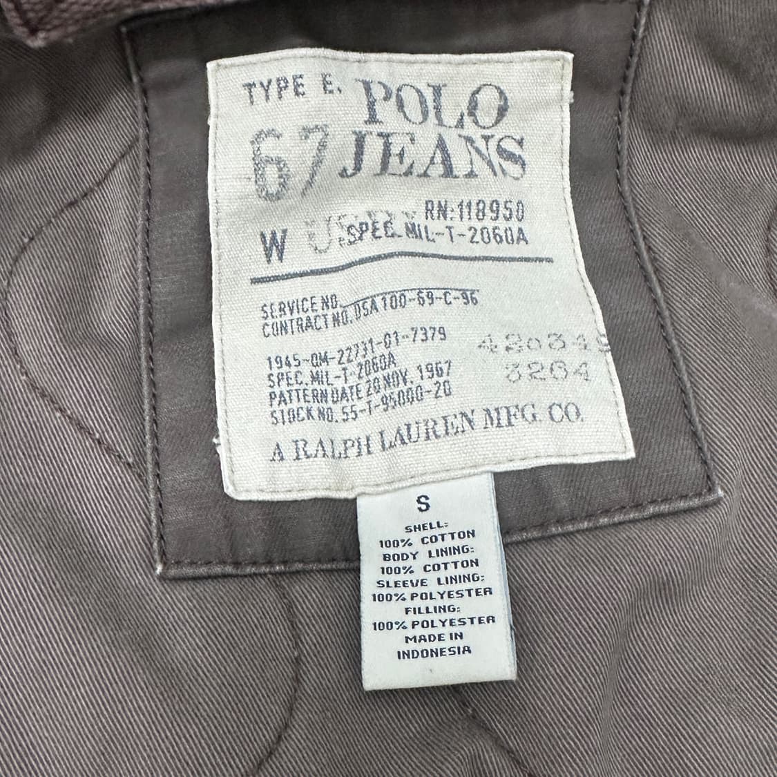POLO 폴로 진스 n3b 후드 퍼 점퍼 S 상품이미지7