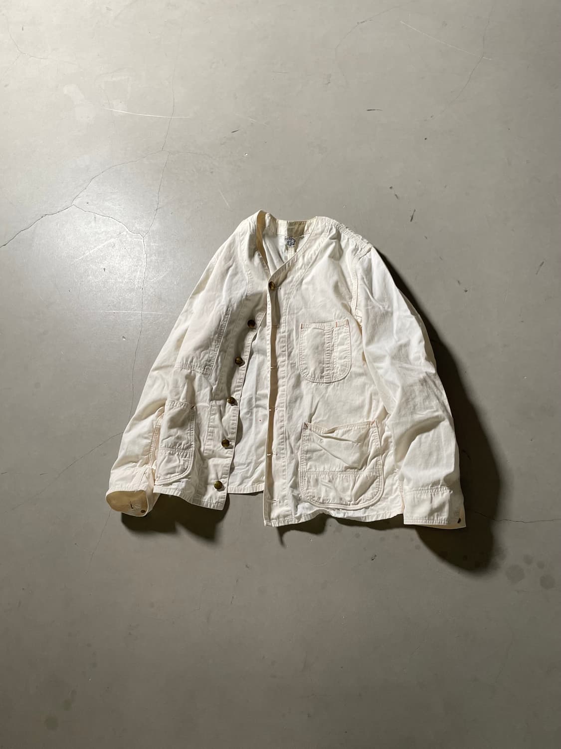 OrSlow  Collarless Work Jacket 상품이미지1