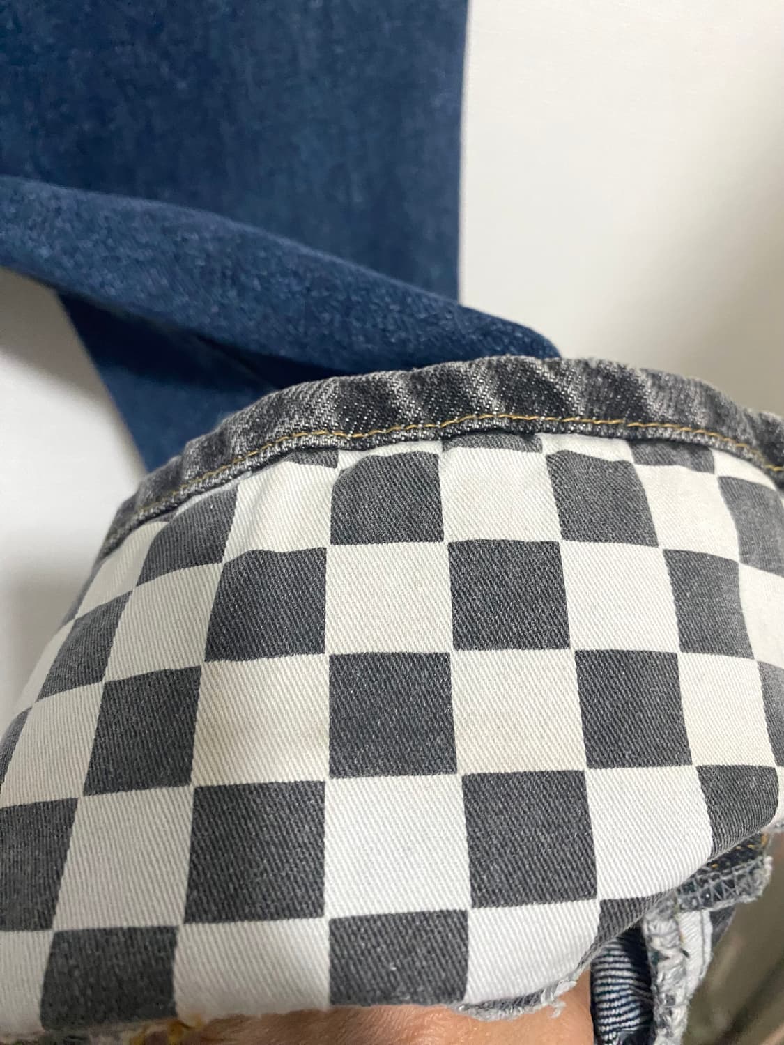 더일마 체크드 롤업진  상품이미지8