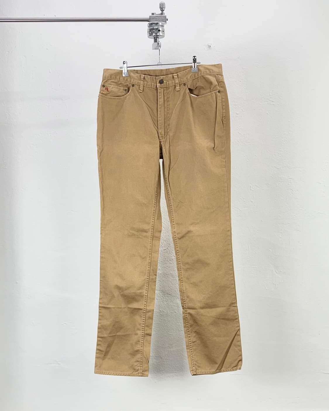 폴로 랄프로렌 카멜 코튼 스트레이트 치노 팬츠 상품이미지1