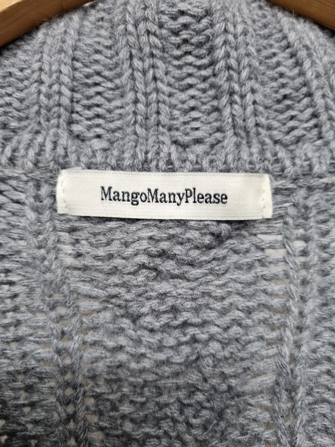 망고매니플리즈 니트가디건 상품이미지7