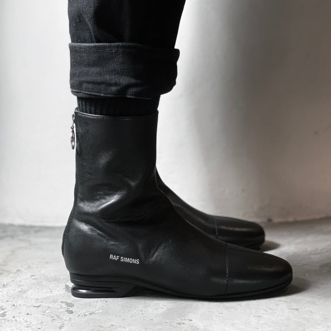 (41)라프시몬스 (러너) 2001-2 블랙 부츠 상품이미지3