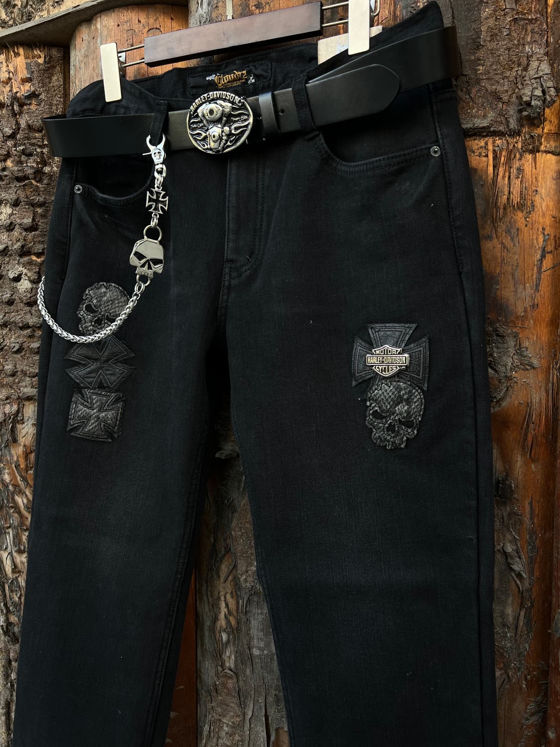 동계 보아밍크털 블랙진  상품이미지7