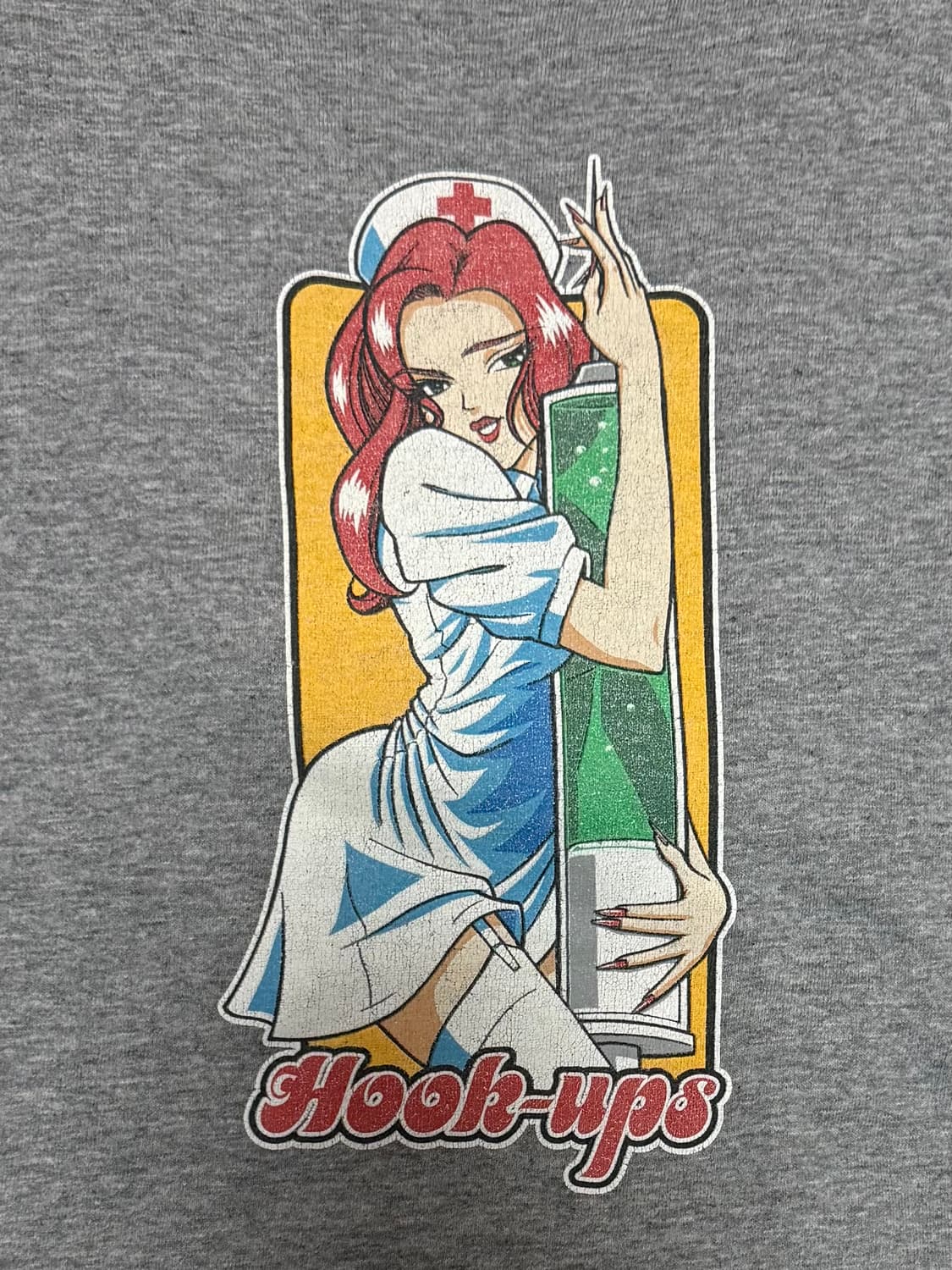 90’s Hook Ups Made In USA 빈티지 티셔츠 상품이미지1