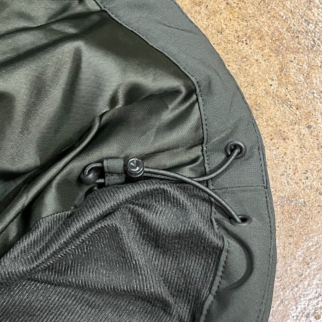 [정품/95] 몽벨 카키색 후드 자켓 b8 상품이미지7