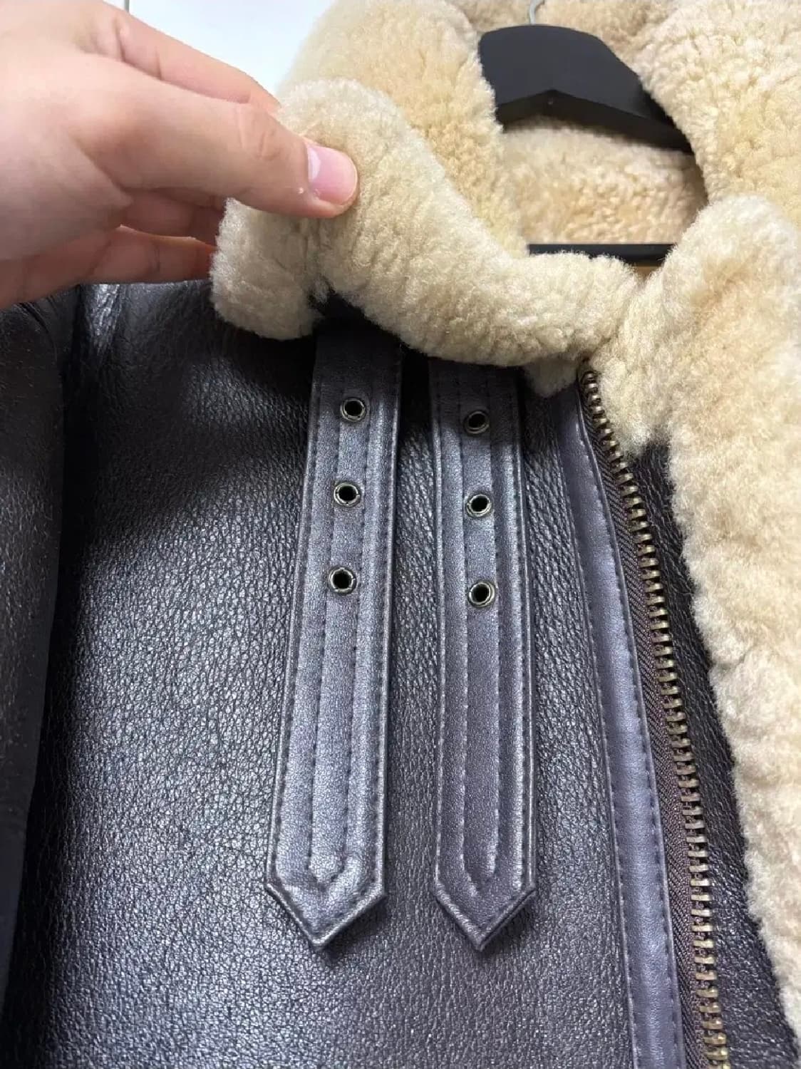 B-3 무스탕 100 상품이미지4