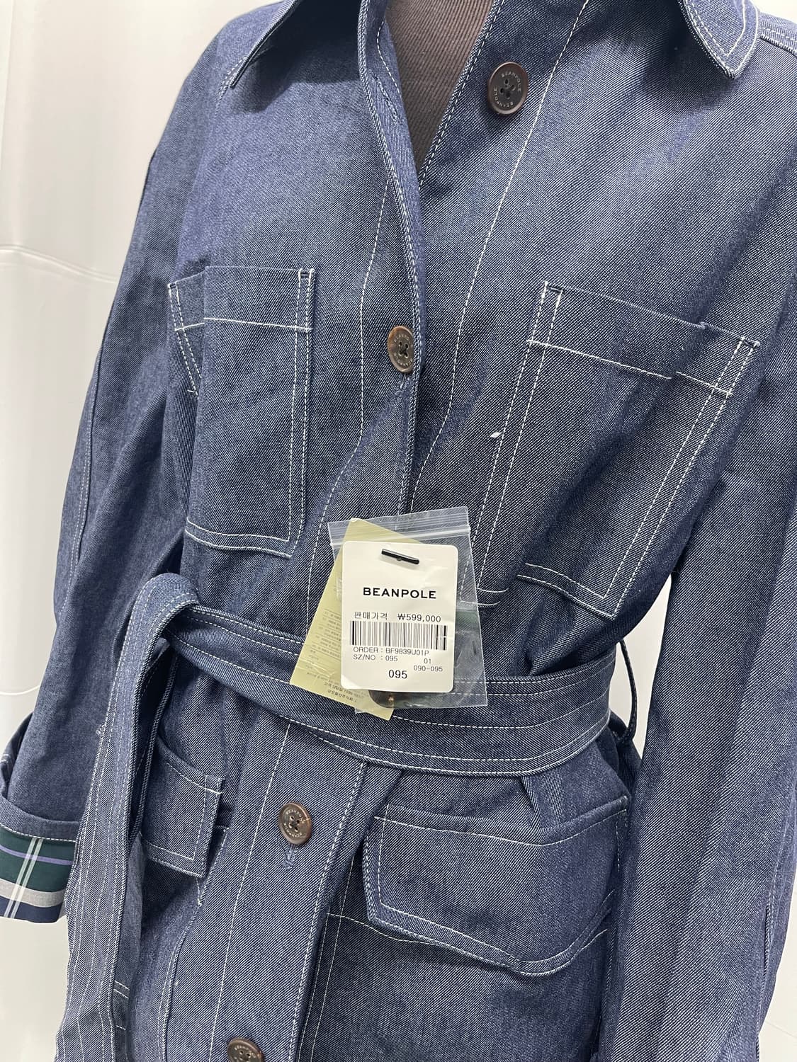 빈폴 여성용 데님 자켓 새상품 상품이미지5