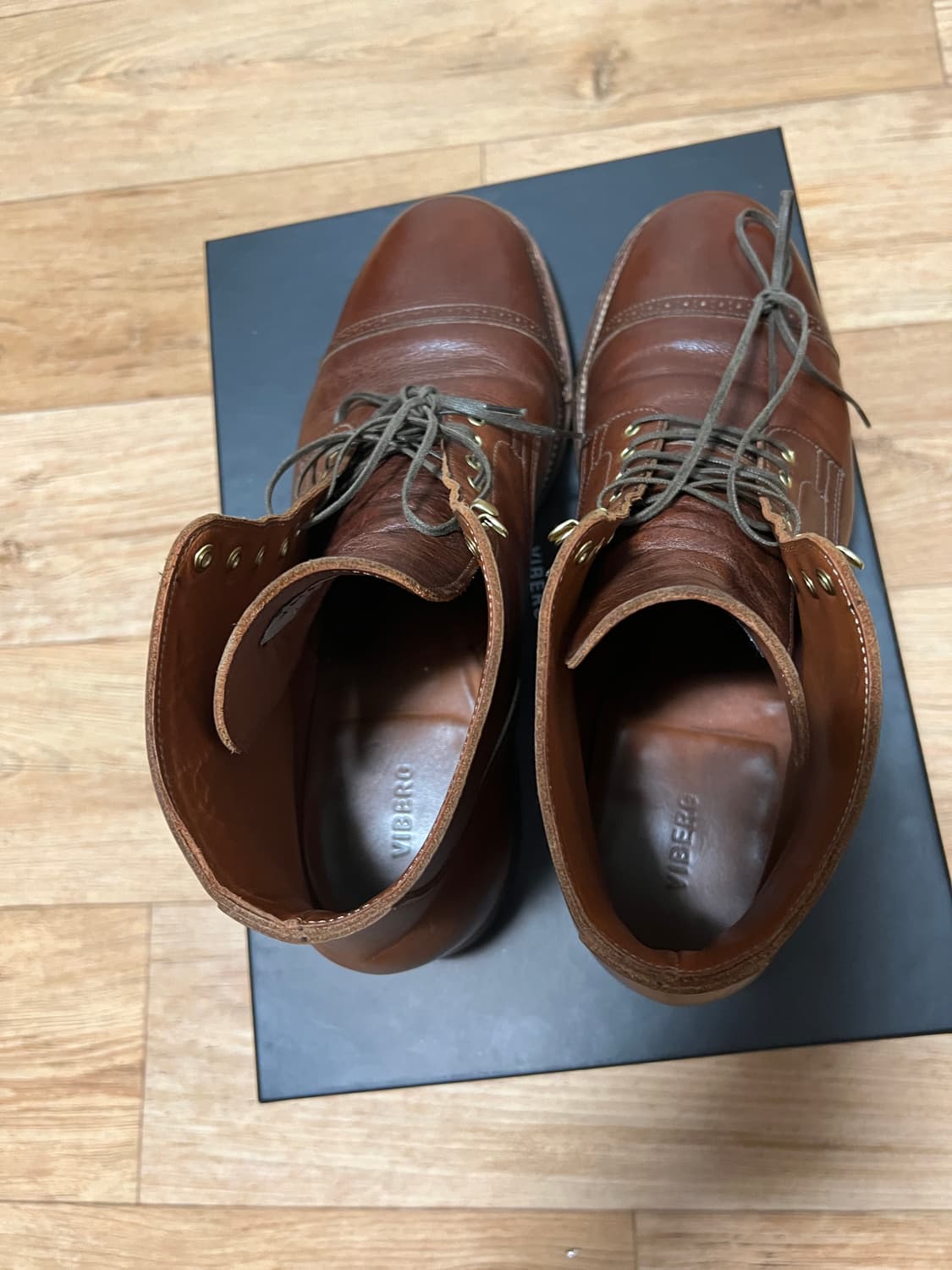 바이버그 2030 서비스부츠 9E whiskey regency calf 상품이미지9