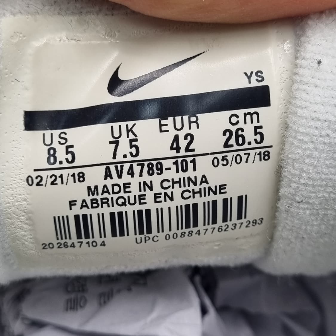 h 나이키 m2k 테크노 남성운동화265  상품이미지6