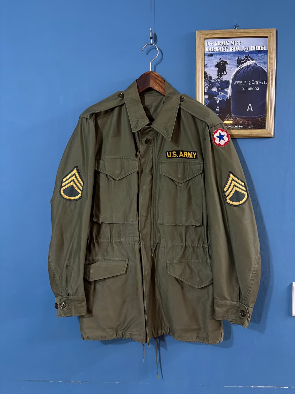 50‘s U.S Army M-51 Field Jacket. Hu 상품이미지1