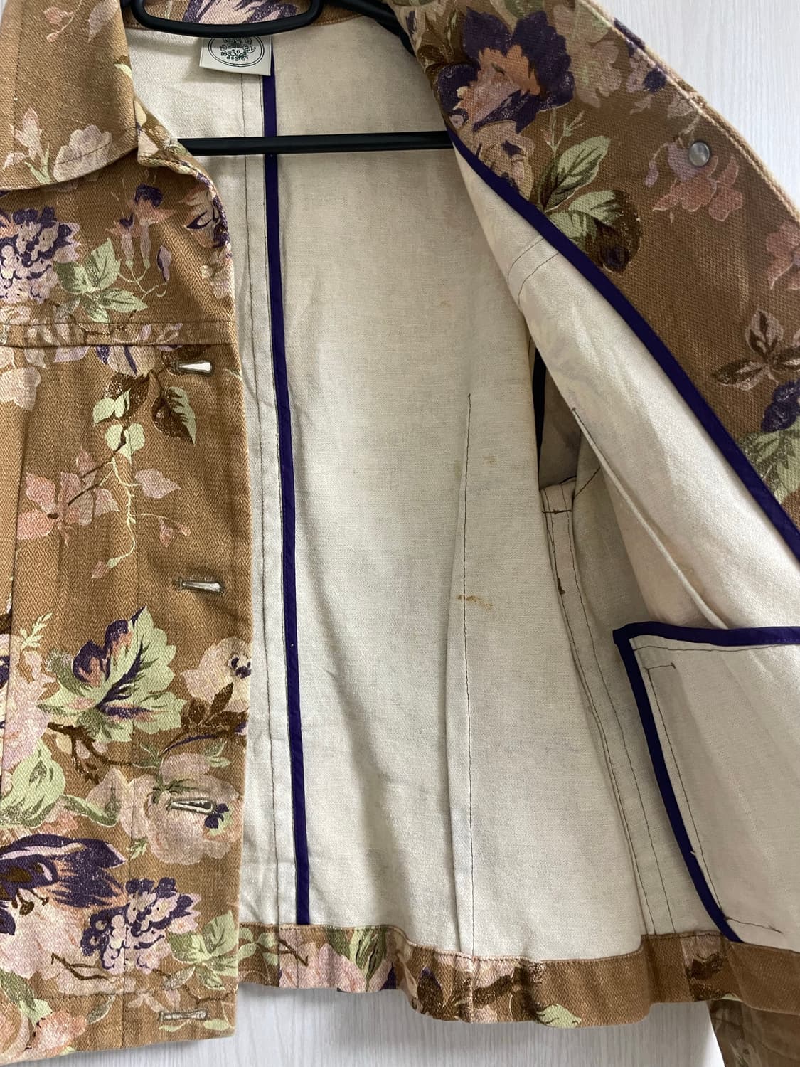 로라애슐리 빈티지 플라워 자켓  상품이미지6