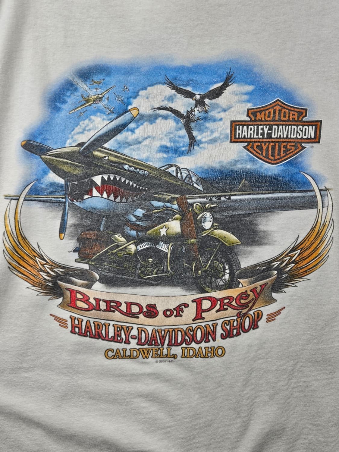 USA 할리데이비슨 빈티지 반팔 티셔츠 ( XL ) / 11848 상품이미지10