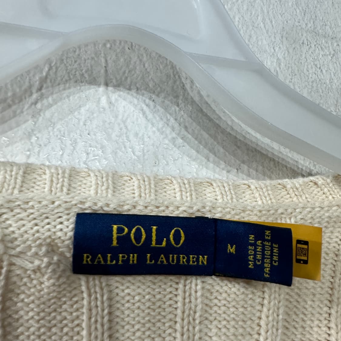 폴로랄프로렌 브이넥 니트 여성M 상품이미지3