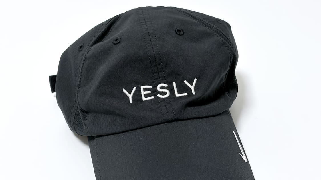 나이키 헤리티지86 드라이핏 검정 볼캡 ‘Yesly’ 상품이미지3