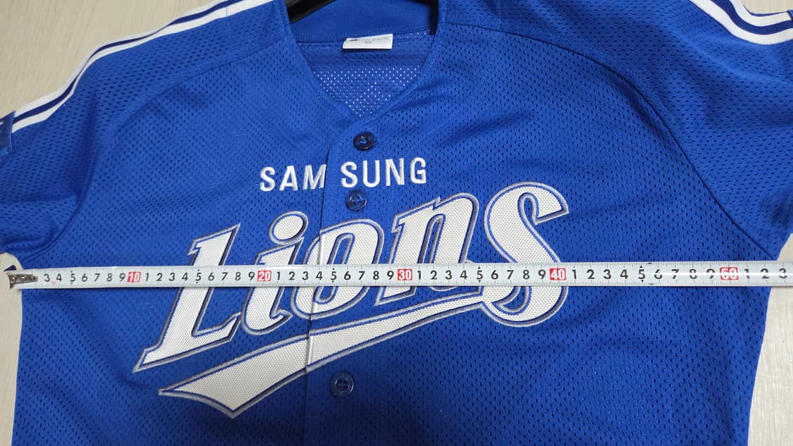 (착샷) 삼성라이온즈 왕조 유니폼 이승엽 골드 마킹 상품이미지7