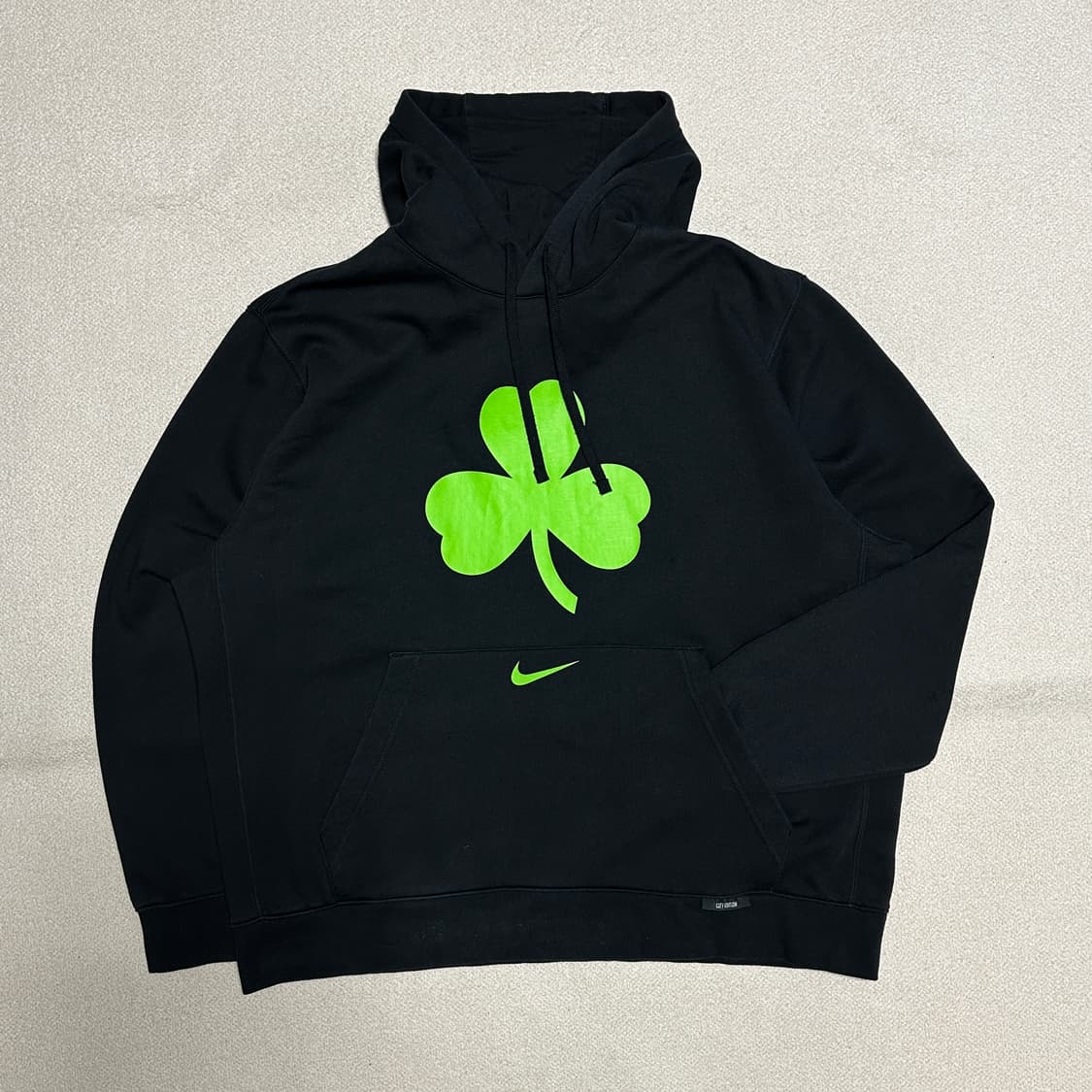 나이키 보스턴 셀틱스 클럽 시티 에디션 NBA 플리스 풀오버 후드 상품이미지1