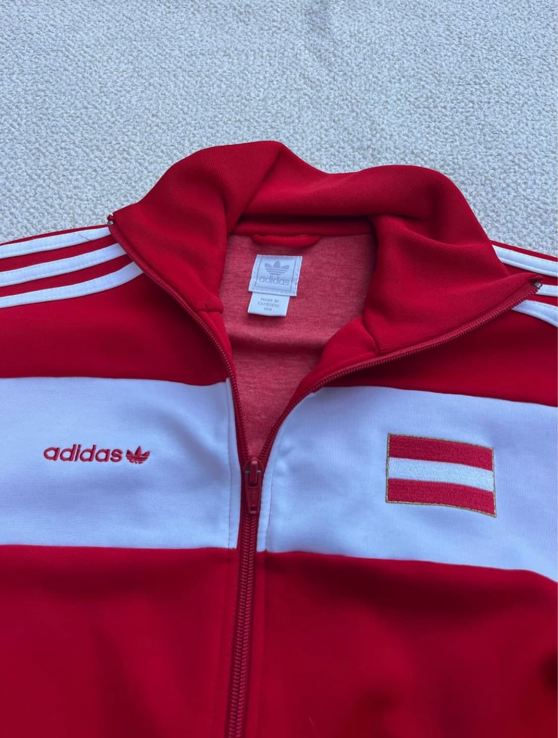 아디다스 오스트리아 져지 레드 상품이미지3