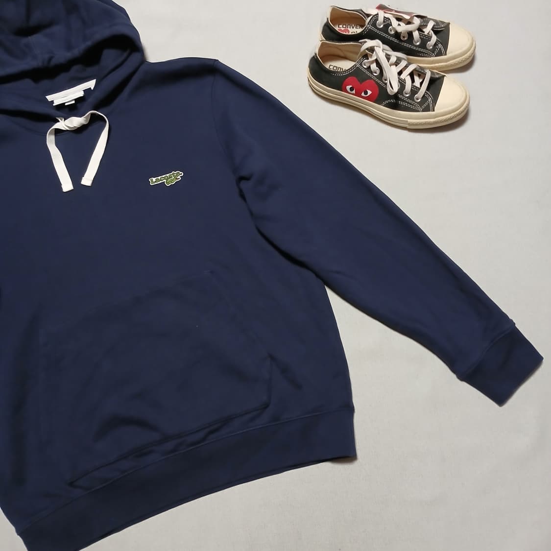 lacoste 라코스테 악어 패치 로고 후드티 원단 좋음 상품이미지5