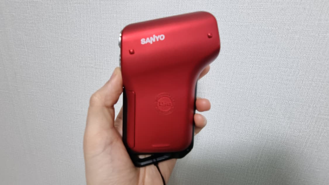 산요작티HD ca-9 레드 판매합니다 상품이미지3