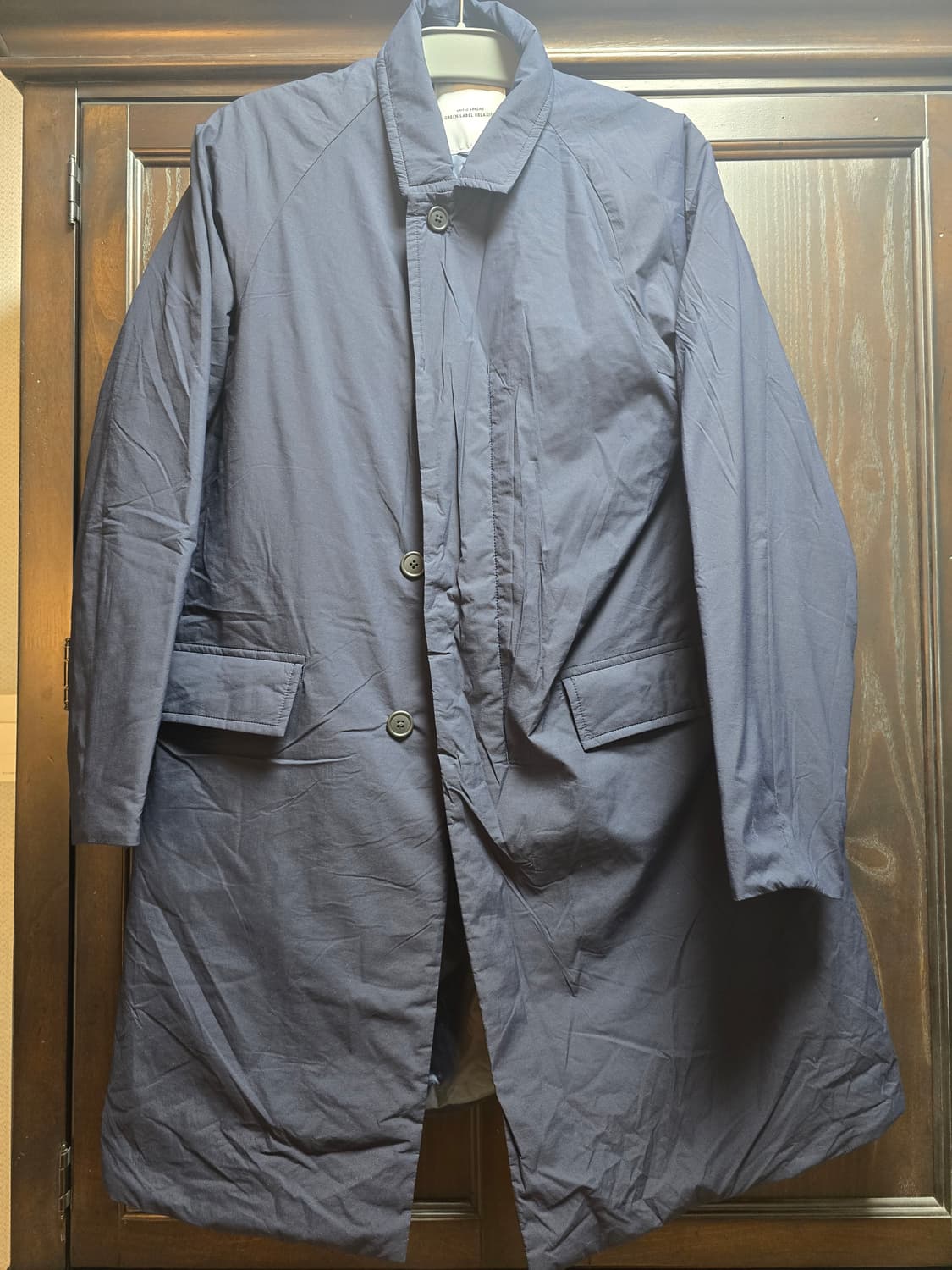 유나이티드 애로우즈 다크네이비 롱패딩자켓L사이즈입니다. 상품이미지1