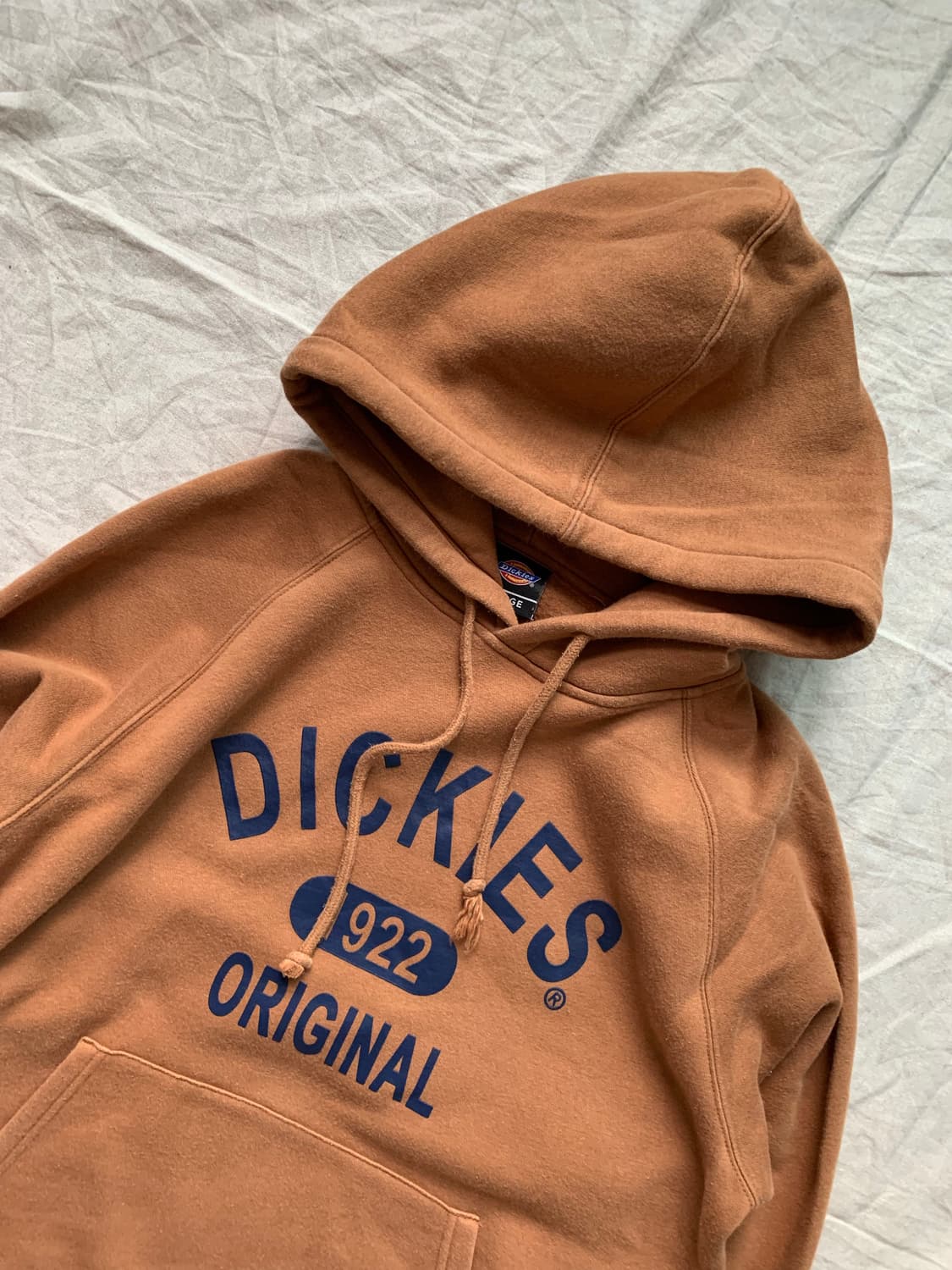 디키즈 중앙 프린팅 브라운 후드티 상품이미지6