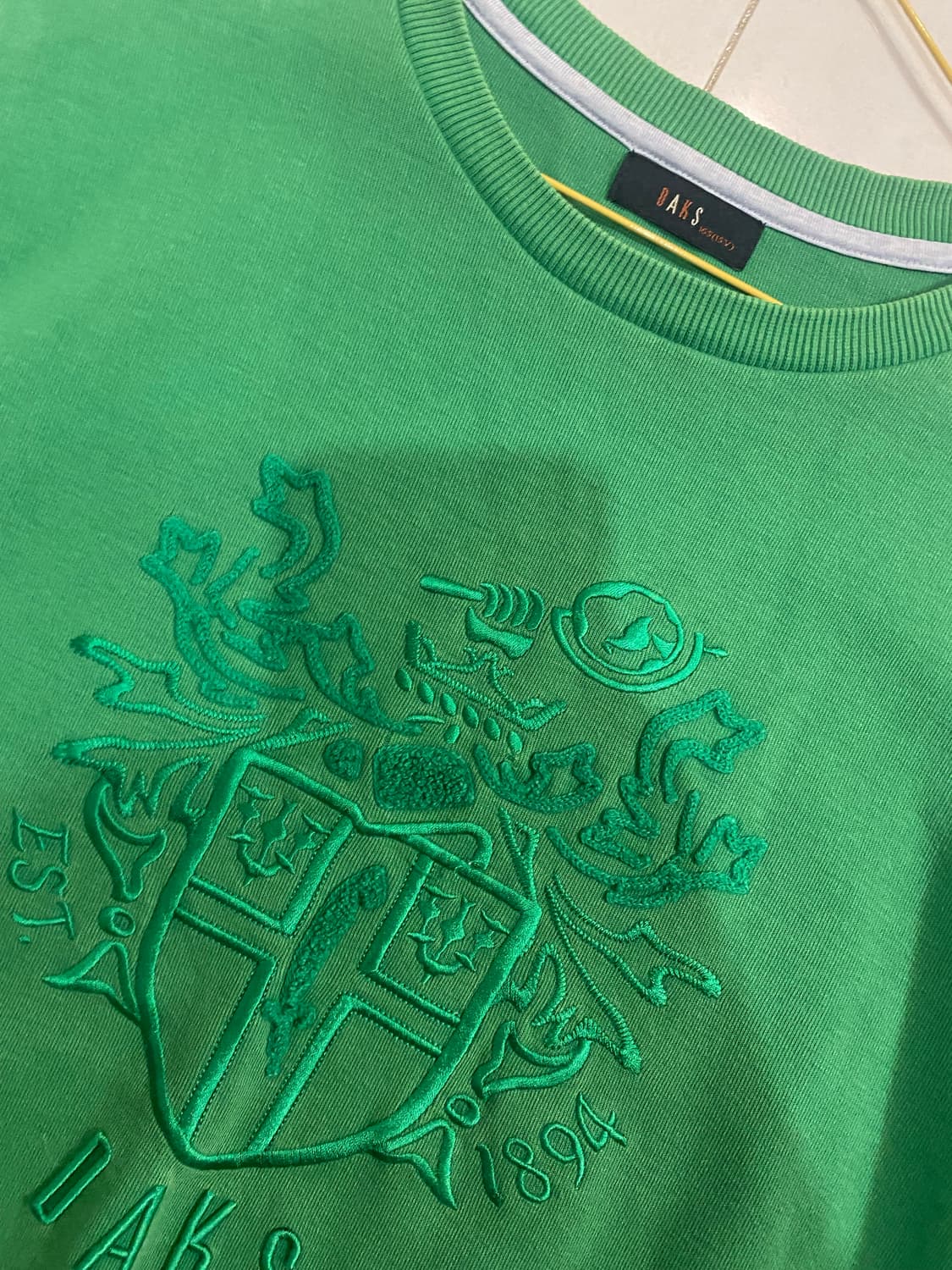 Daks green sweatshirt 상품이미지2