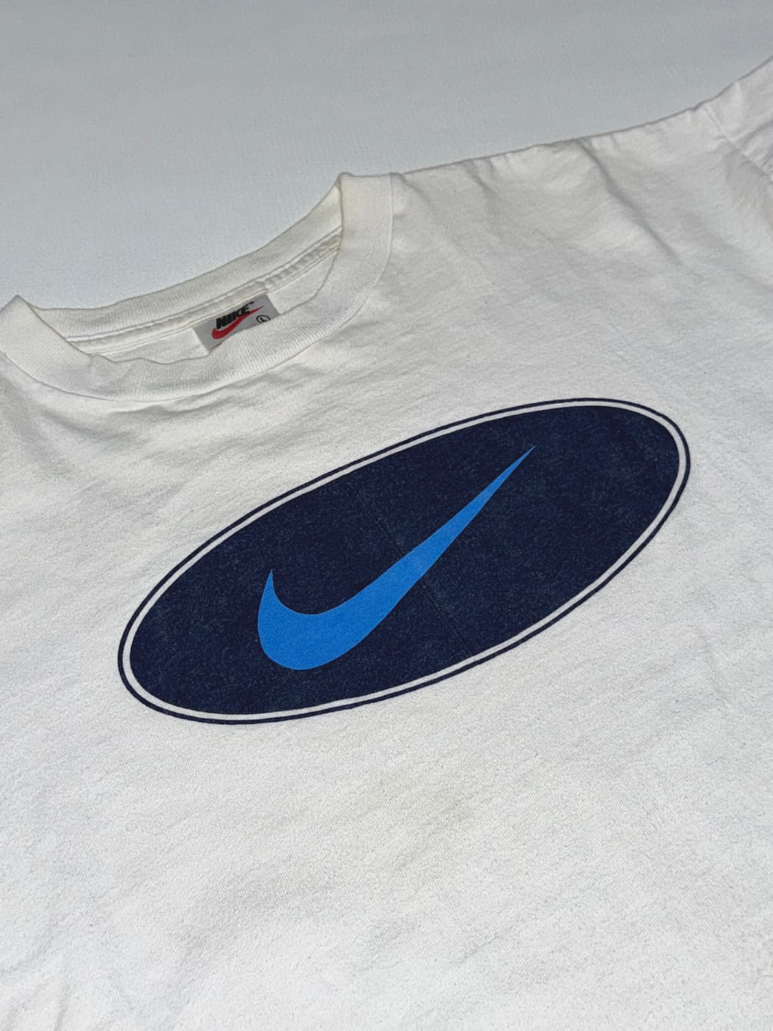 90s usa 나이키 빅스우시 로고 반팔 티셔츠 상품이미지4