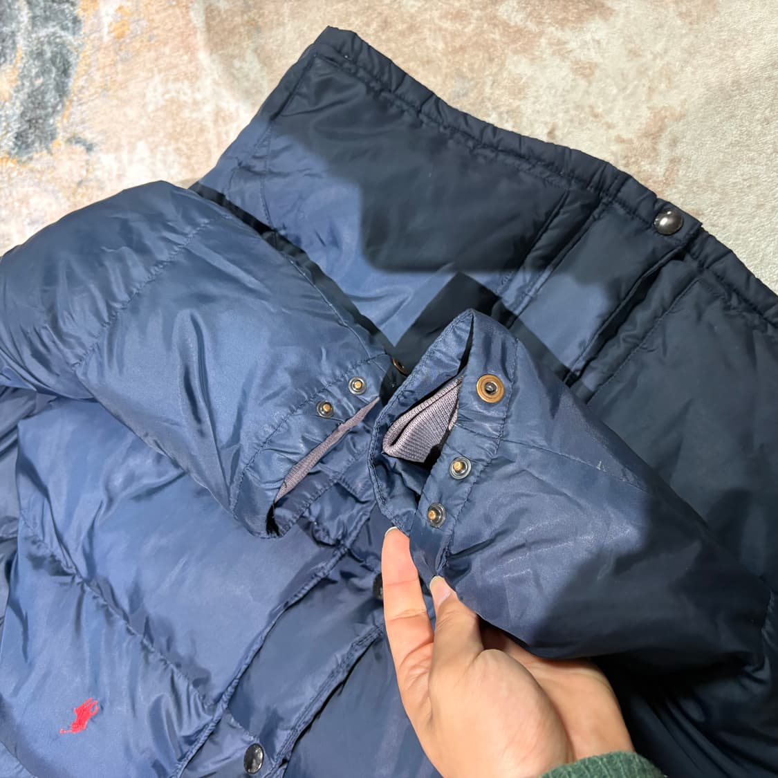 폴로 래드포니 빈티지 후드패딩 상품이미지4