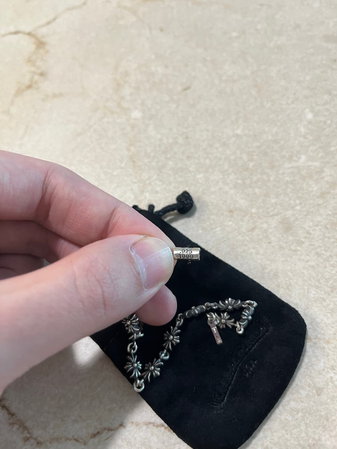 크롬하츠 타이니팔찌 12링크 상품이미지4