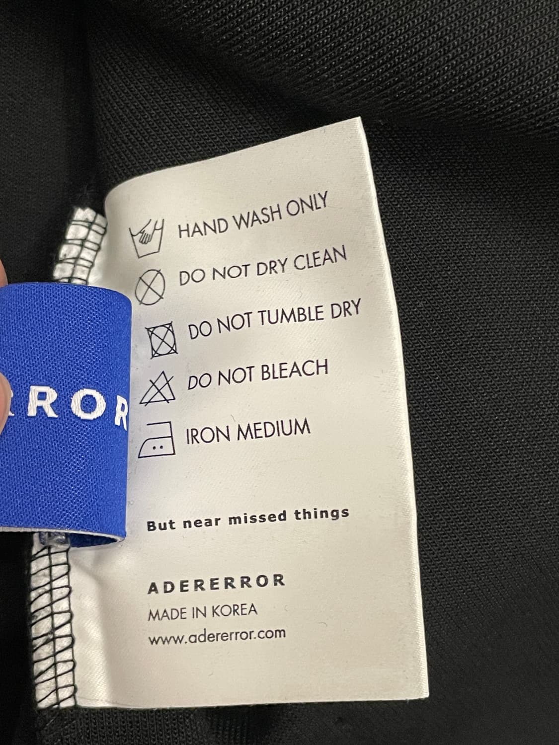 아더에러 메종키츠네 후드 블랙 상품이미지8