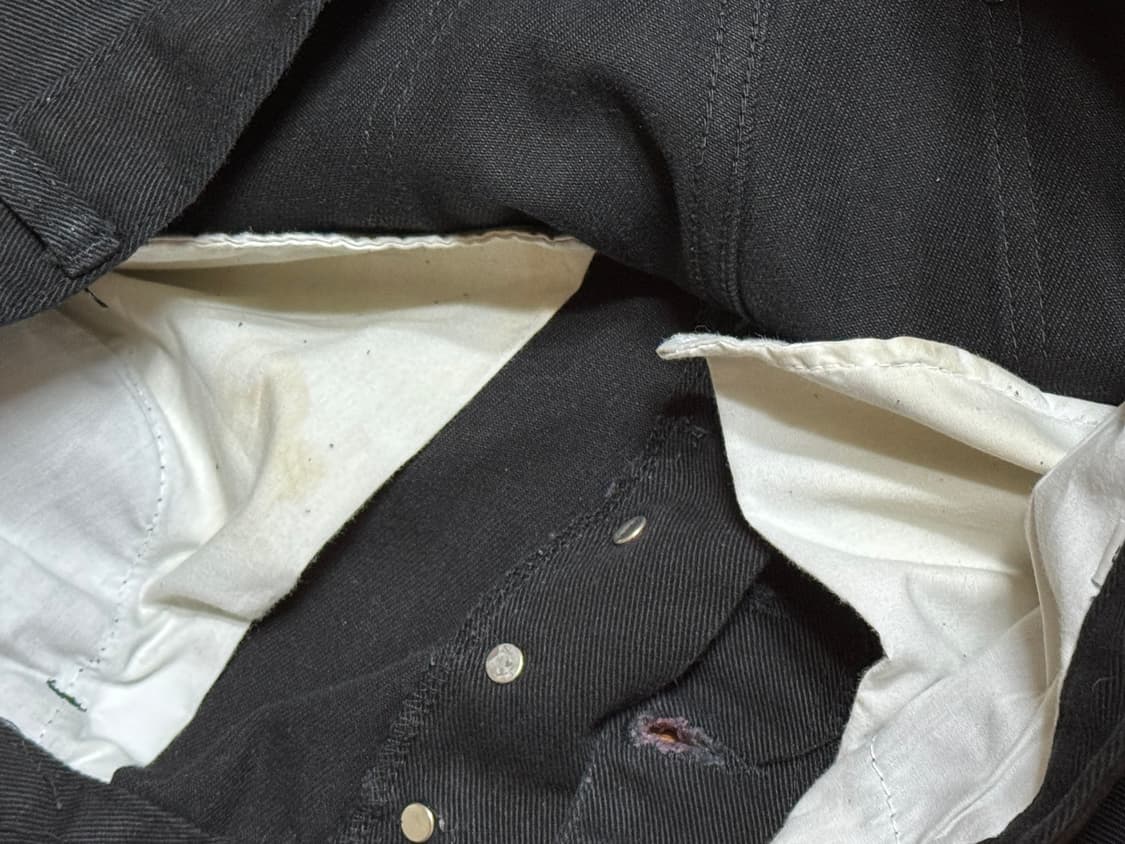 THUG CLUB 레더 워싱 데님 팬츠 2사이즈 상품이미지4