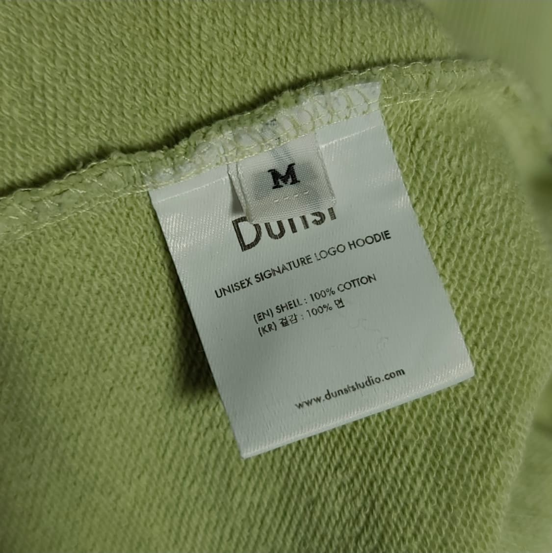 M ) DUNST 던스트 오버핏 후드티 상품이미지6