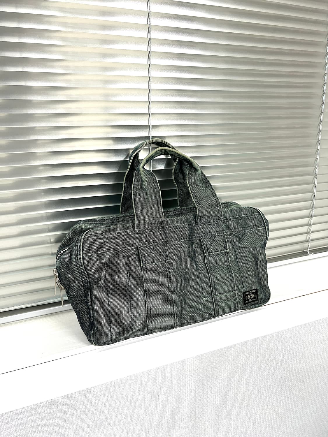 PORTER-DENIM SQUARE TOTE BAG 상품이미지4