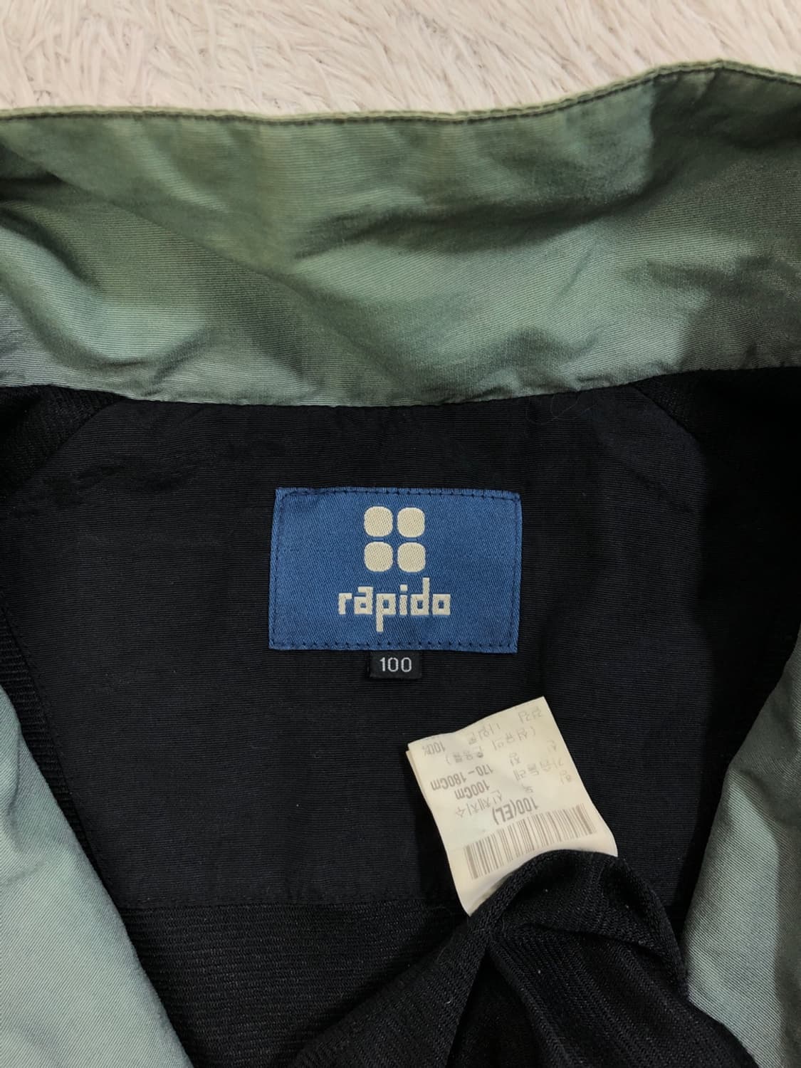 라피도 올드스쿨 반집업 웜업/#2487 상품이미지5