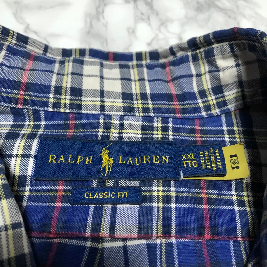 폴로 랄프로렌 체크셔츠 거의새거 남성용 XXL 상품이미지5