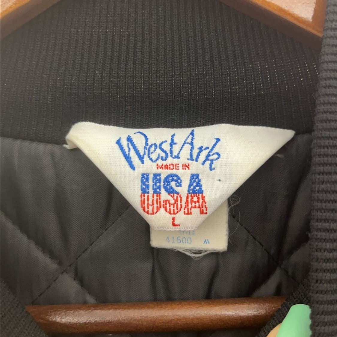 WESTARK USA 올드스쿨 새틴 에스닉 바시티 자켓 L C06901 상품이미지5