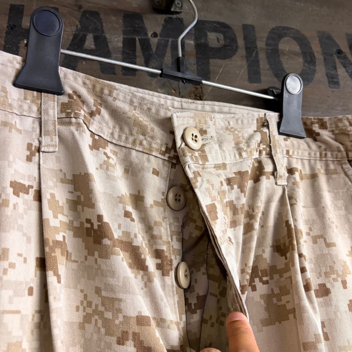 미해병대 오리지널 USMC 데저트 MARPAT 전투복 팬츠 M-R 상품이미지5