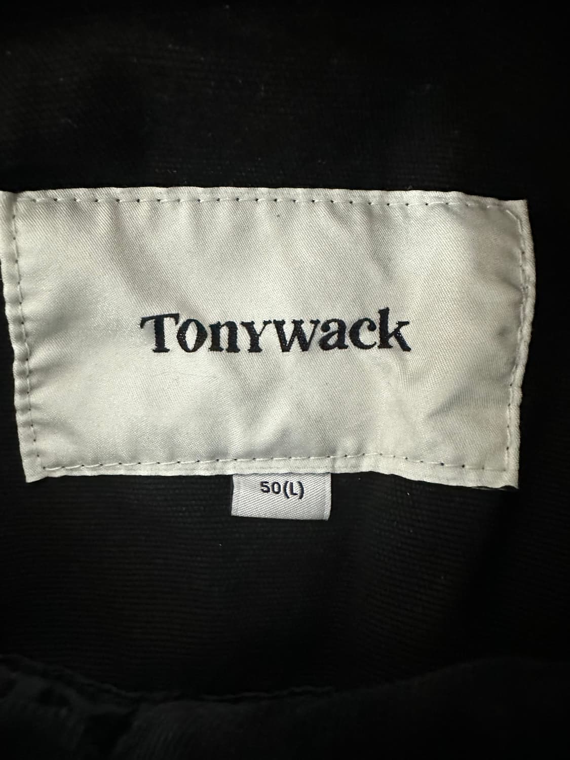 토니웩 코듀로이 블랙 누빔 워크자켓 상품이미지6