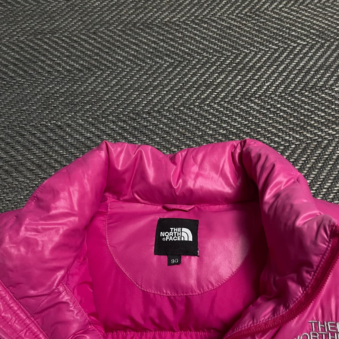 노스페이스 600 다이아몬드 퀼팅 구스다운 푸퍼 패딩 핑크y 5393 상품이미지5
