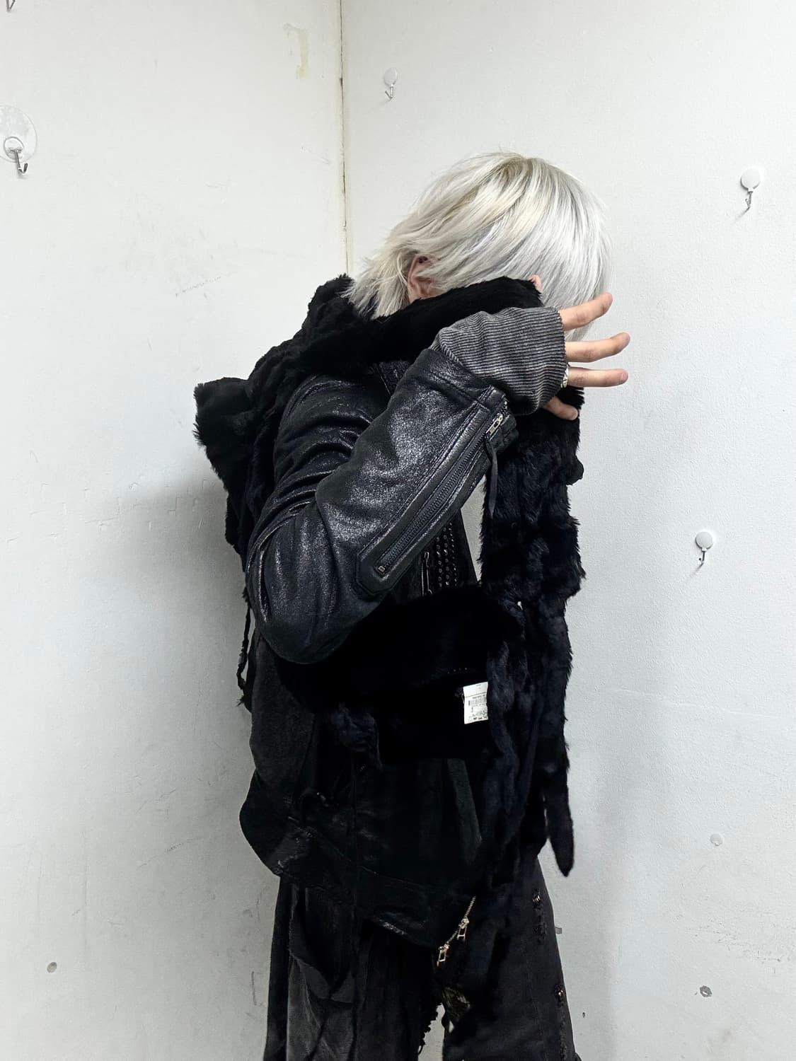 [ANA CAPRI] Rabbit Fur&Silk Acc 상품이미지4