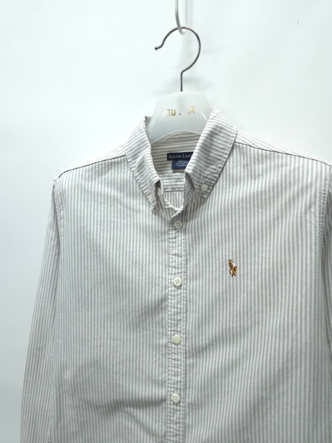 폴로 옥스포드 스트라이프 셔츠 (여성44~55) 상품이미지3