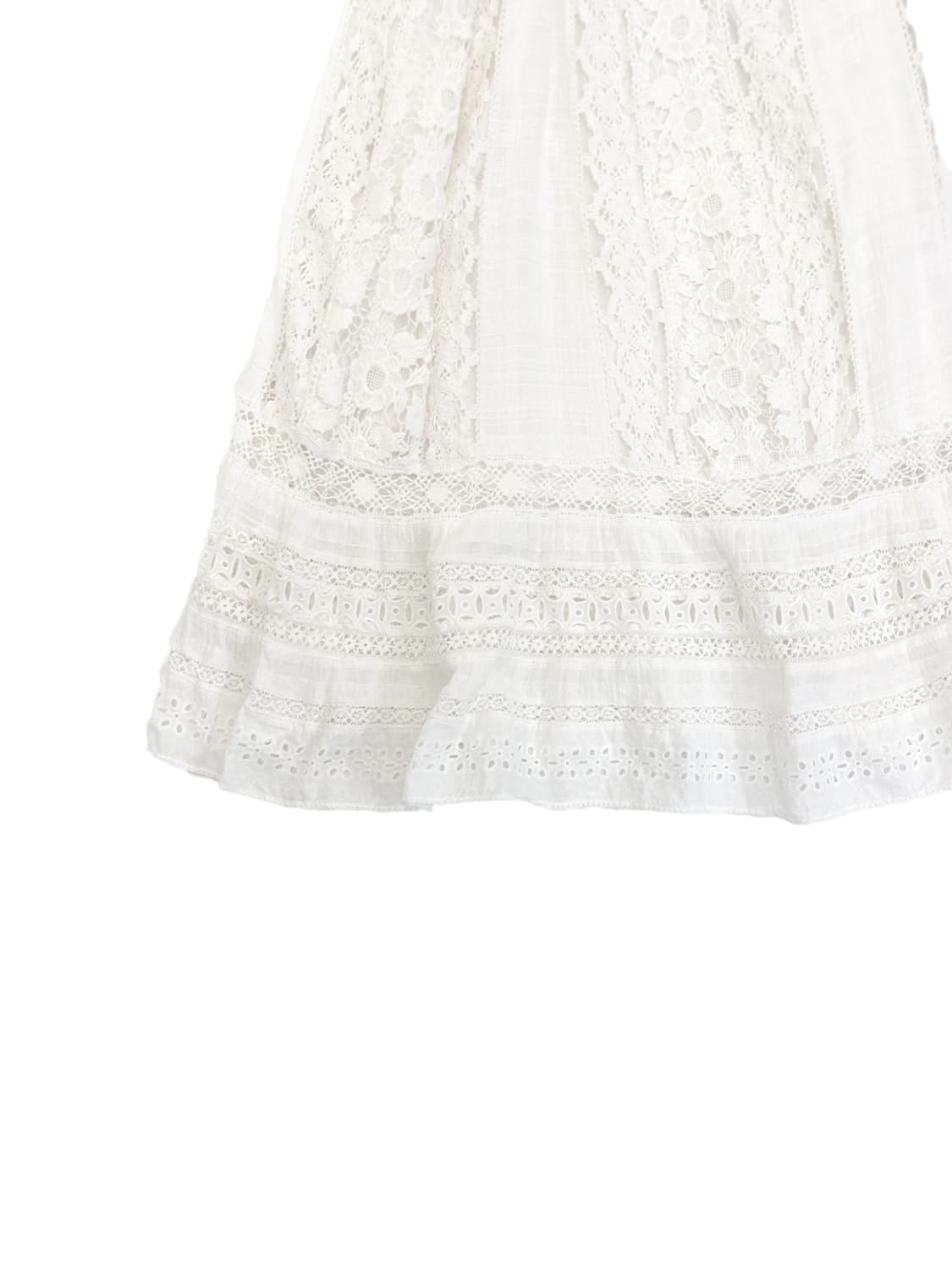 Goa Lace Panel Skirt/ Os 상품이미지5