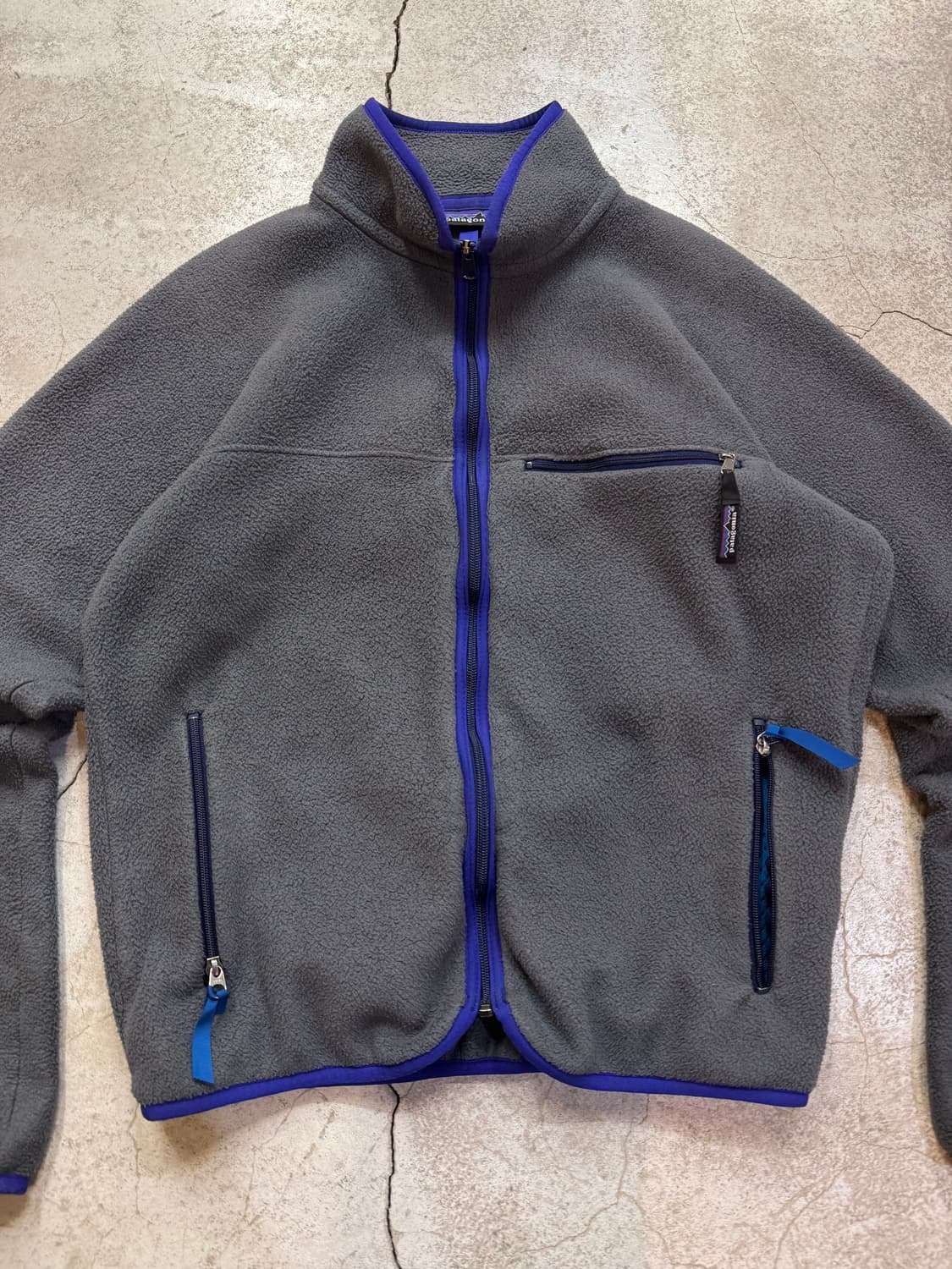 90s 파타고니아 집업 플리스 자켓 usa 상품이미지2