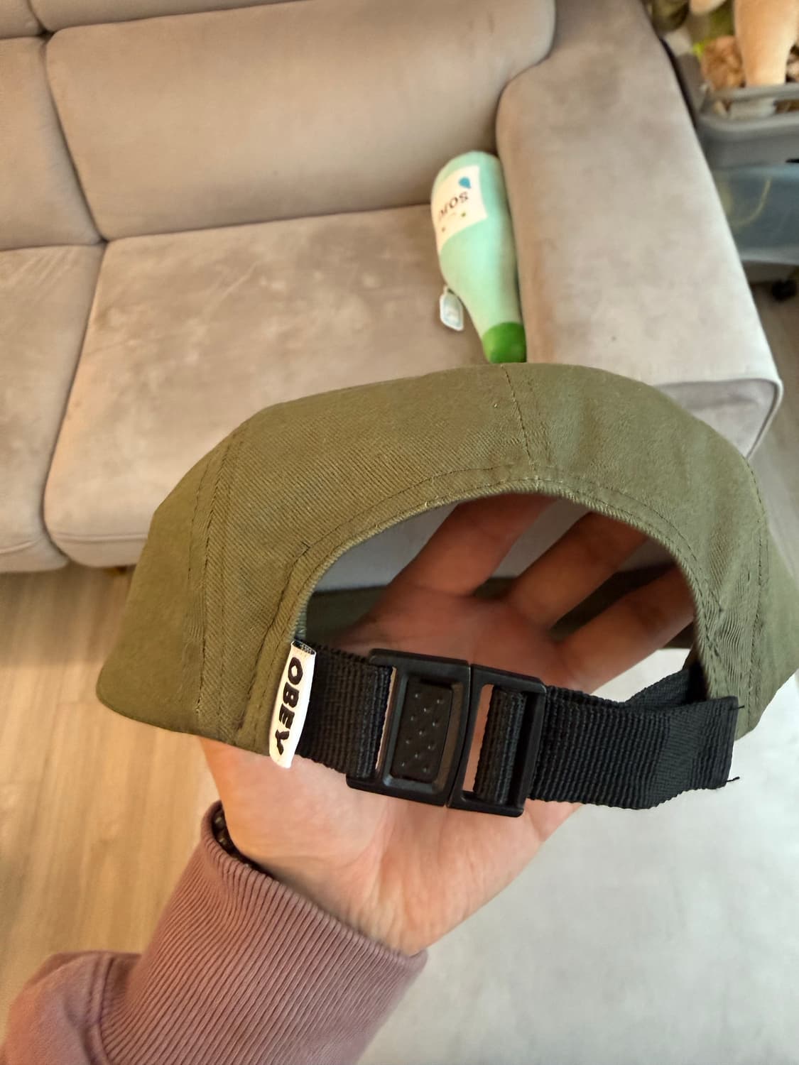 오베이 캠프캡 카키 상품이미지2