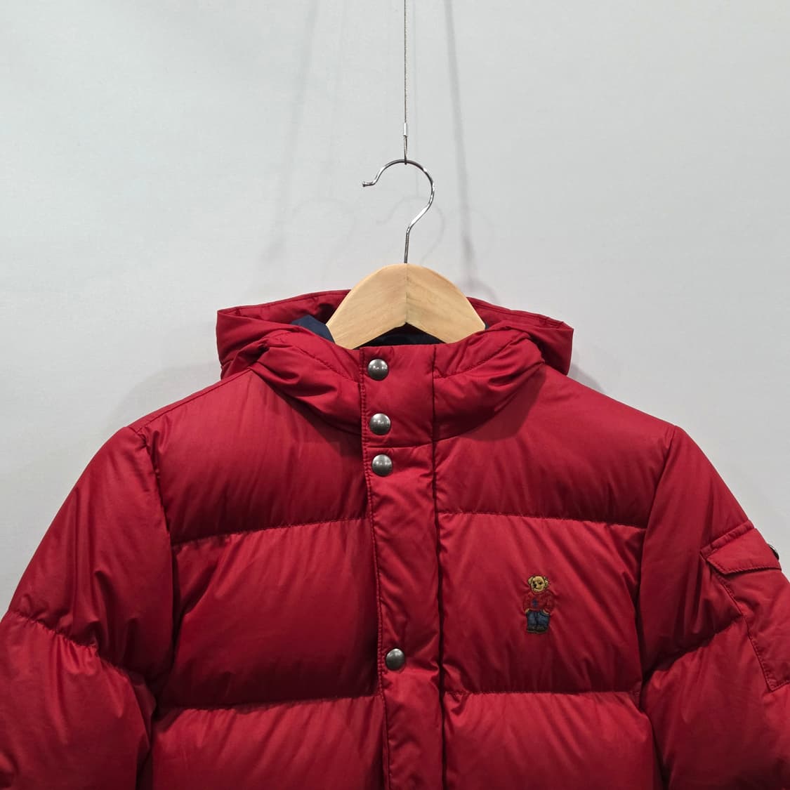 폴로랄프로렌 키즈 폴로베어 덕다운 패딩 M/10/12 상품이미지2