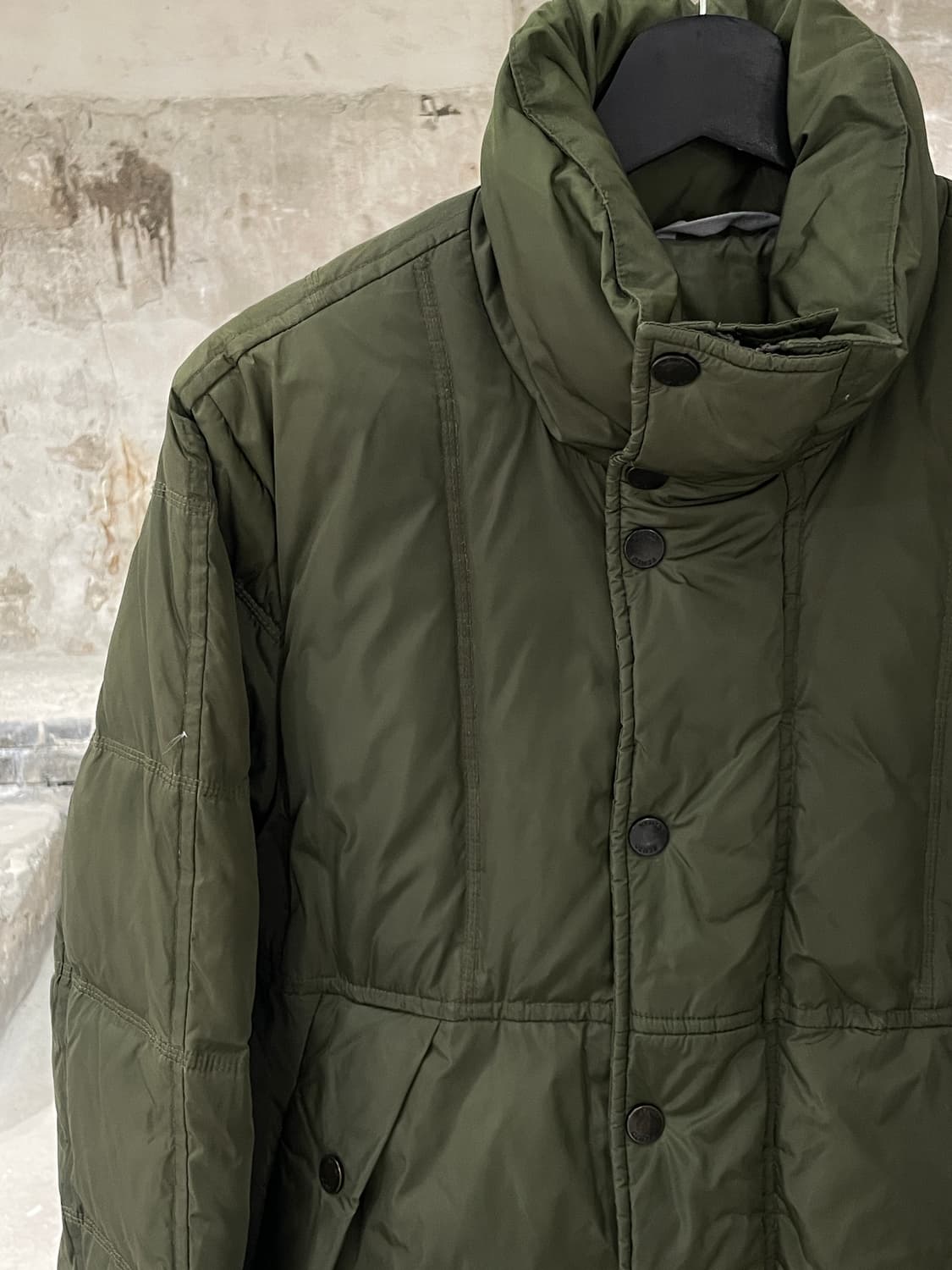 겐조 모스 그린 나일론 패디드 자켓 상품이미지2