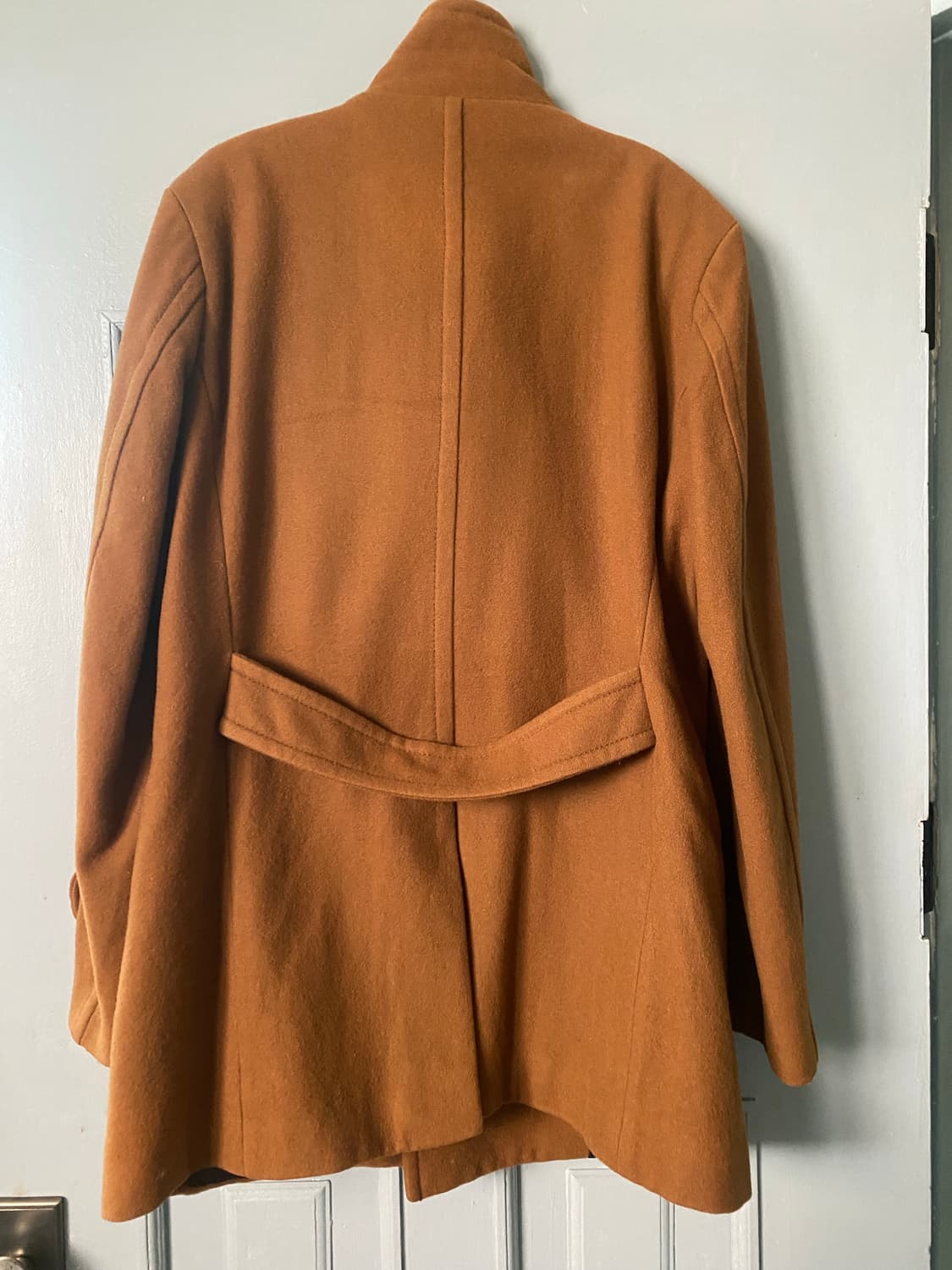 카멜 브라운 피코트 상품이미지3