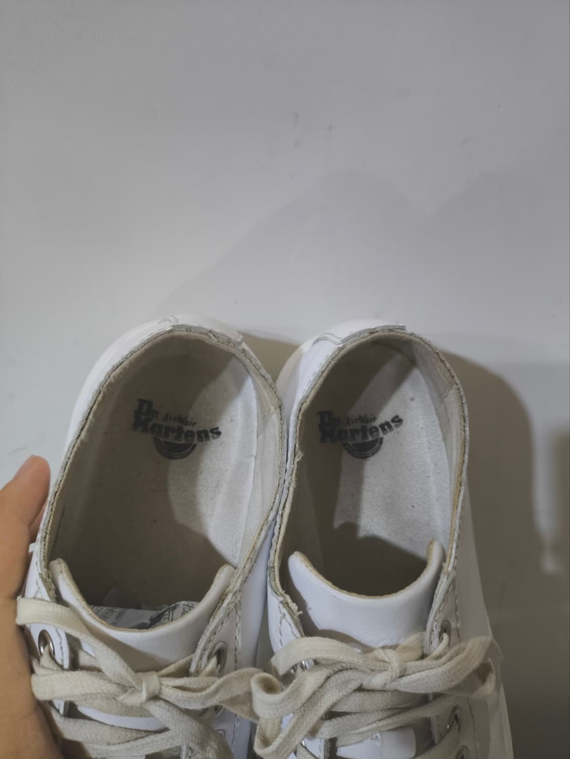 uk4 230mm 닥터마틴 알렉세이 실버 스니커즈 상품이미지6