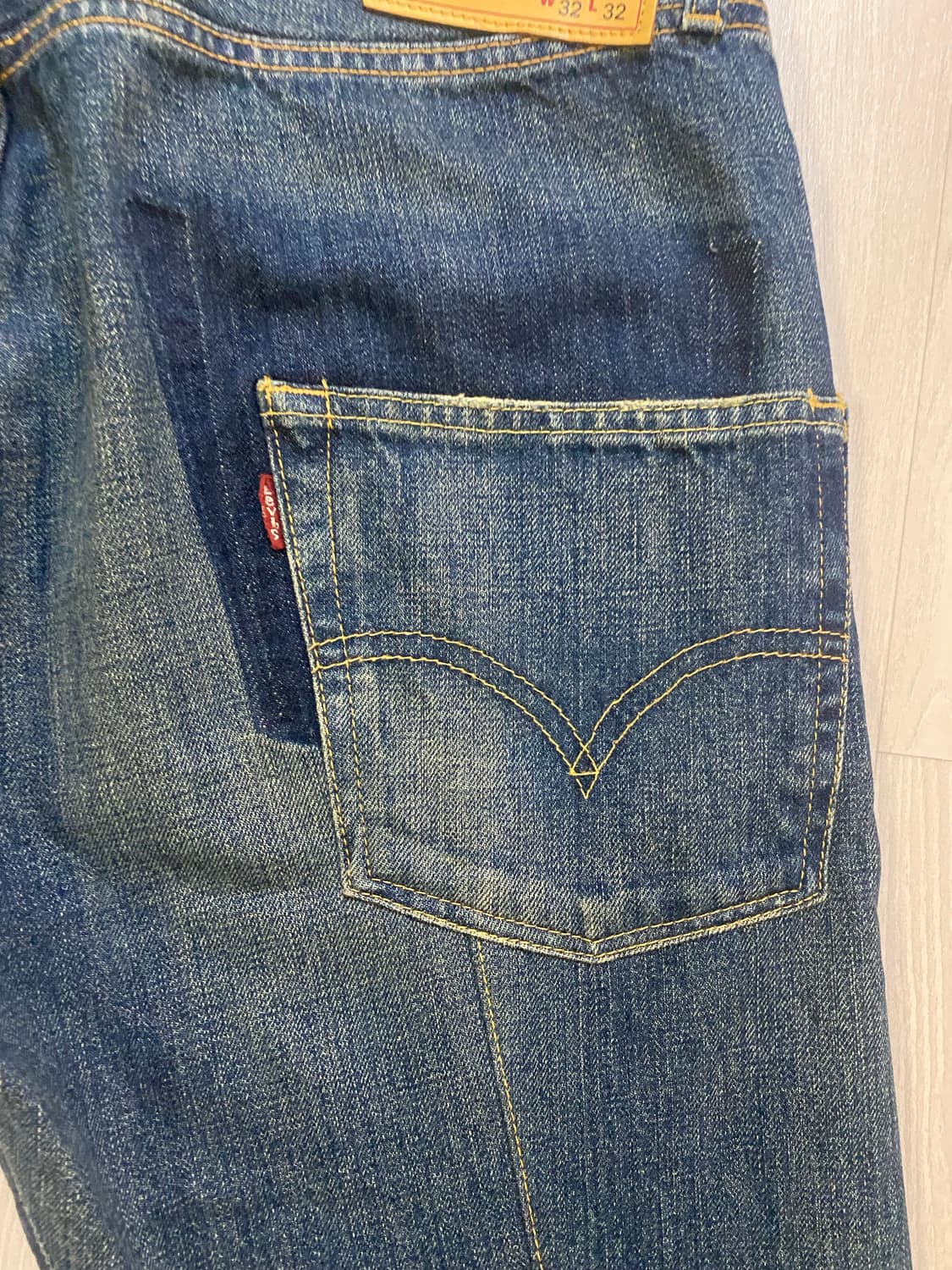 준야와타나베 리바이스 패치데님 상품이미지8